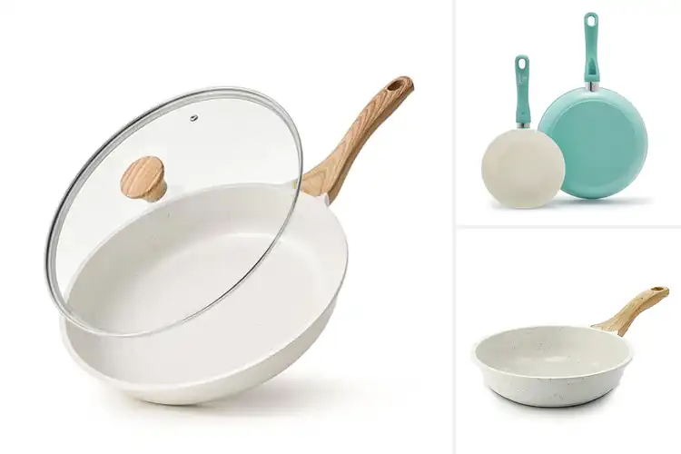 Detailed view of Best Nonstick Ceramic Skillet Performance