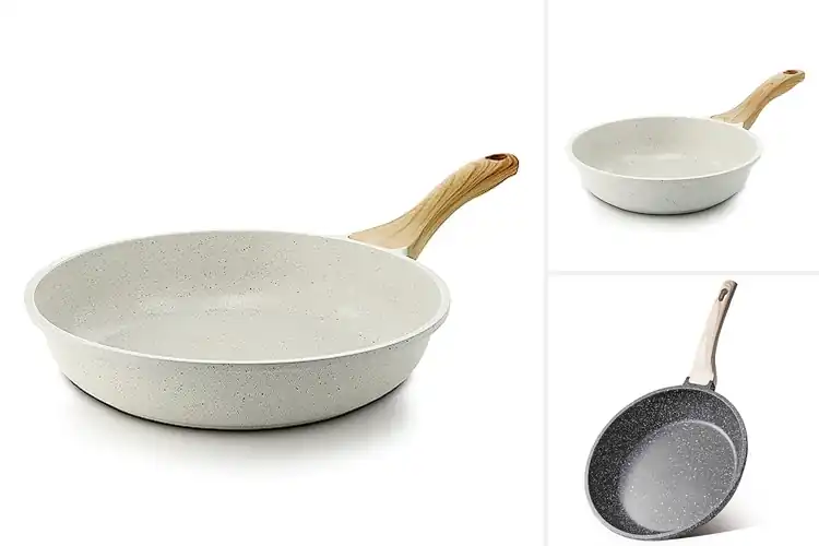 Detailed view of 10 Best Nonstick Ceramic Skillets For Easy Cooking —Fast