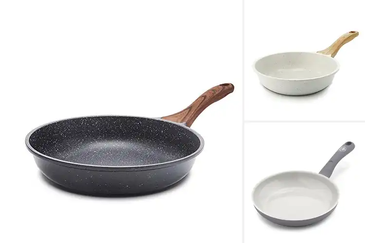Detailed view of Best Nonstick Coating For Safe Healthy Omelette Pan
