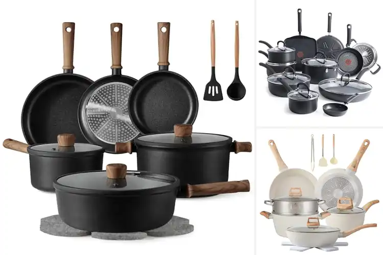 Detailed view of Best Nonstick Pots And Pans Sets