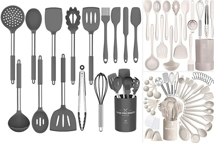 Detailed view of 10 Best Nonstick Safe Utensil Sets: Protect Pans