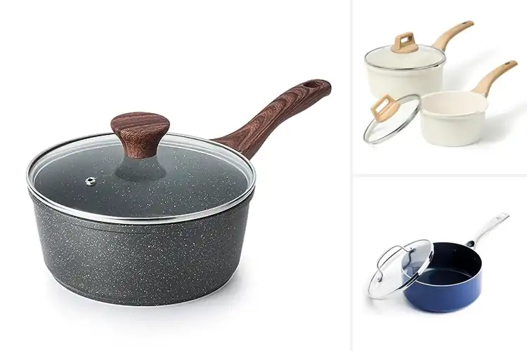 Detailed view of Best Nonstick Saucepan For Healthy Cooking