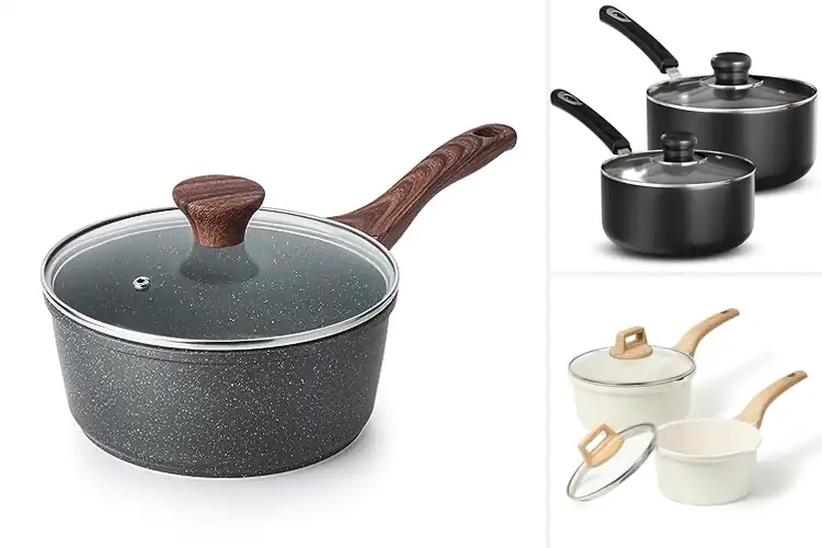 Detailed view of 10 Best Nonstick Saucepans for Effortless Cooking Success