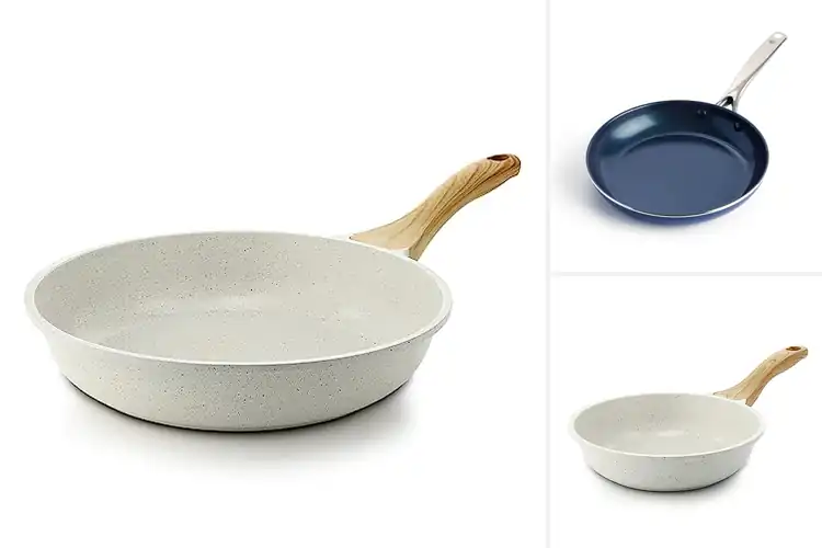 Detailed view of Best Nonstick Surface Ceramic Frying Pan