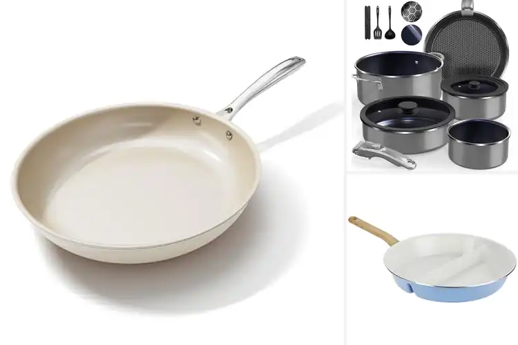 Detailed view of Best Oil Less Cooking Pan