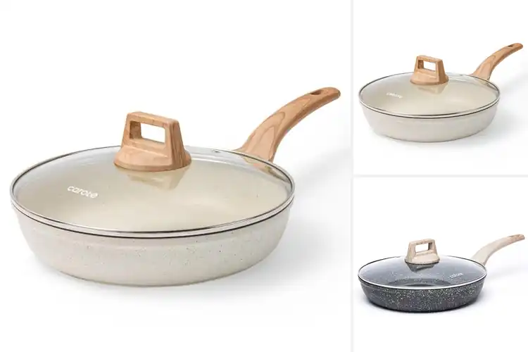 Detailed view of Best Omelet Pans With Lids