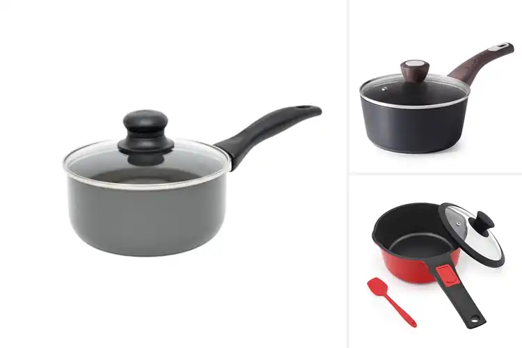 Detailed view of Best One Point Five Quart Sauce Pot