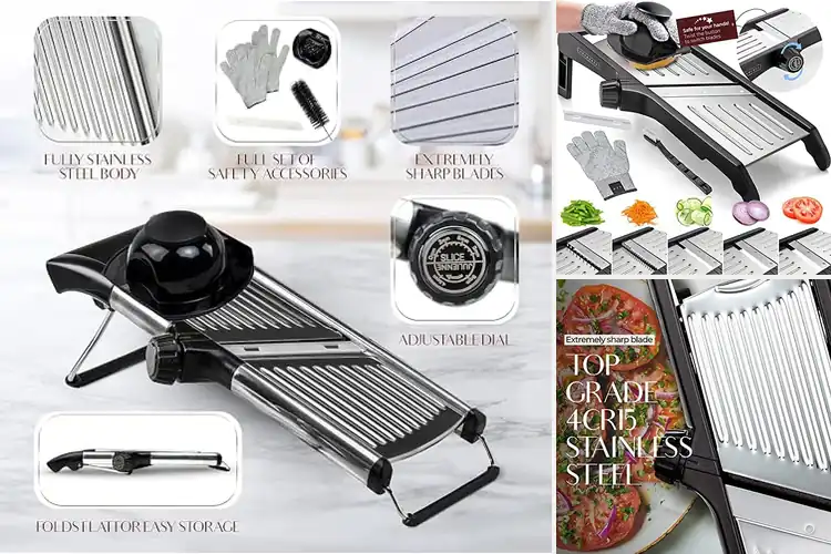 Detailed view of 10 Best Onion Slicers: Effortless and Quick Meal Prep Tools