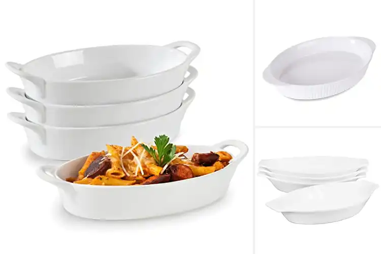 Detailed view of Best Oval Shape Au Gratin Bakeware