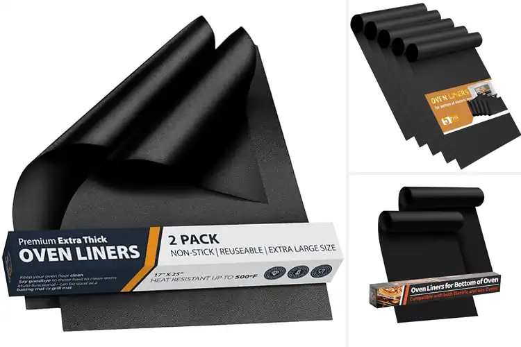 Detailed view of Best Oven Cleaning Liners