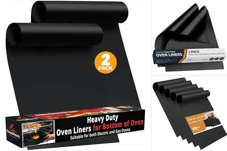 Detailed view of Best Oven Liners Mats