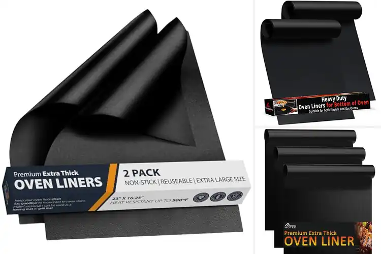 Detailed view of 10 Best Oven Liners: Catch Every Spill Effortlessly