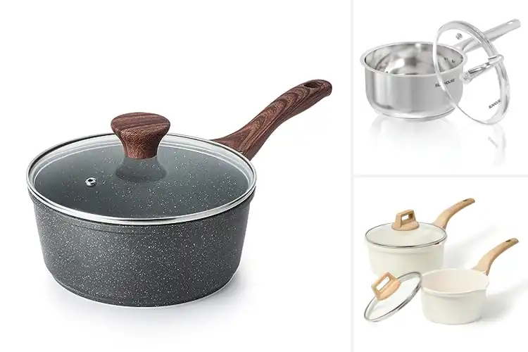 Detailed view of Best PFOA Free Induction Saucepan