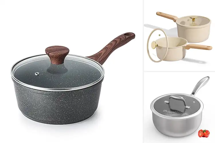 Detailed view of Best PFOA Free Nonstick Saucepan