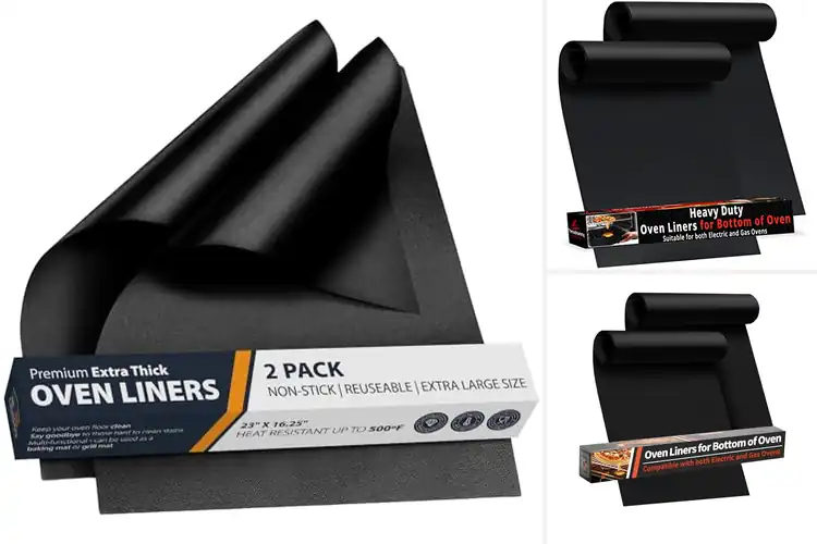 Detailed view of 10 Best PFOA Free Oven Liners For Easy Cleaning