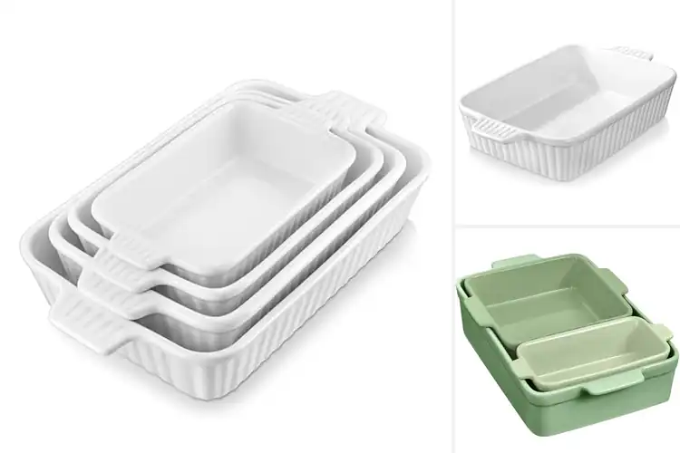 Detailed view of Best Porcelain Baking Pans: Top 10 Durable & Oven-Safe Picks