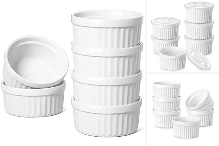 Detailed view of Best Porcelain Ramekins Sets: Top Picks for Baking & Serving