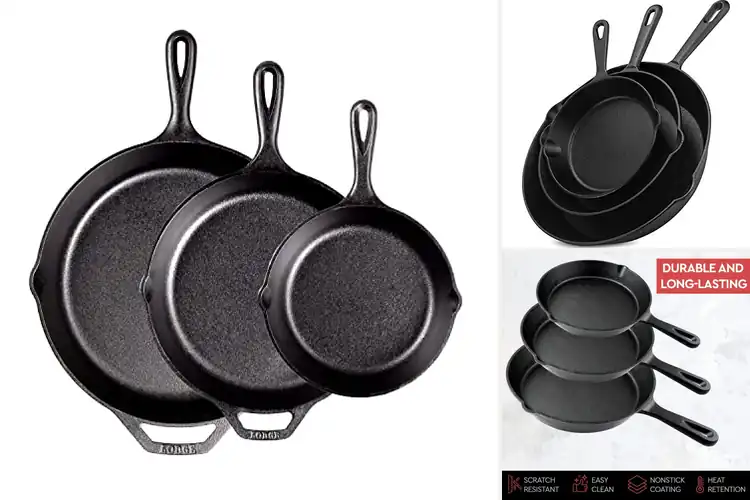 Detailed view of 10 Best Pre-Seasoned Pans: Tasty Meals