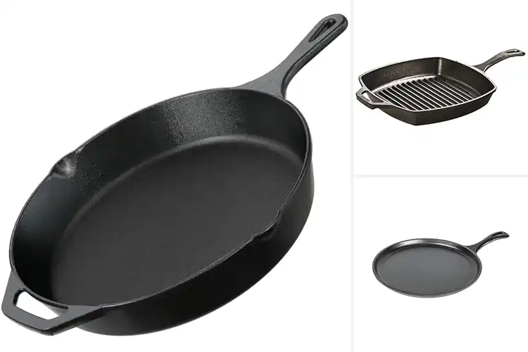 Detailed view of Best Preseasoned Cast Iron Pans For Nonstick Cooking
