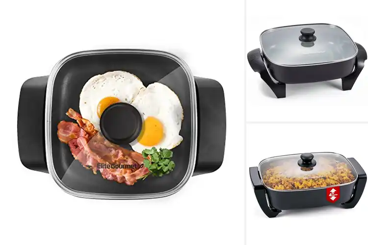 Detailed view of 10 Best Rapid Heat Pans: Speedy Cooking & Easy Cleanup