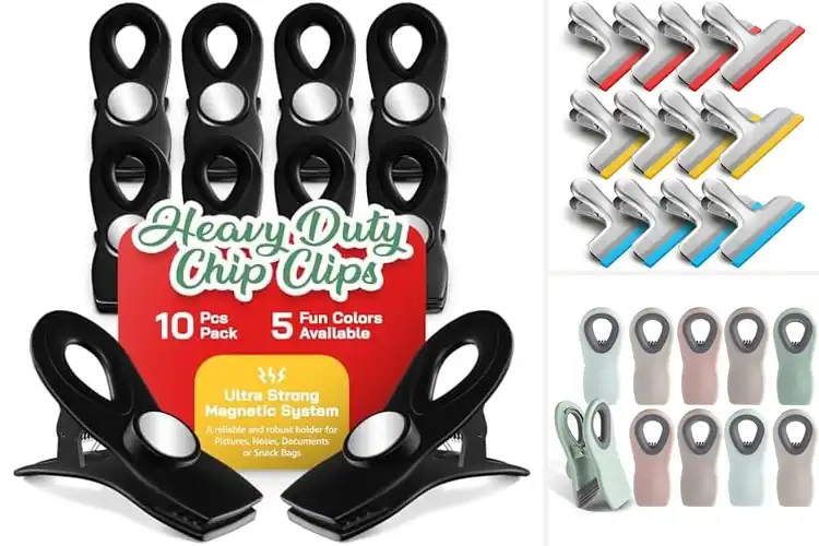 Detailed view of 10 Best Refrigerator Bag Clips for Fresh & Neat Storage