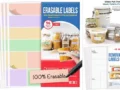 10 Best Reusable Food Labels for a Tidy, Organized Kitchen