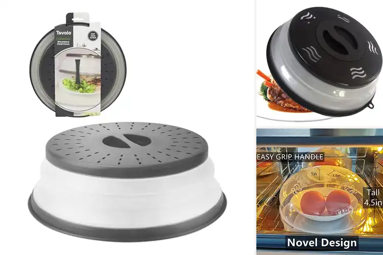 Detailed view of 10 Best Reusable Microwave Plate Covers for Mess-Free Meals
