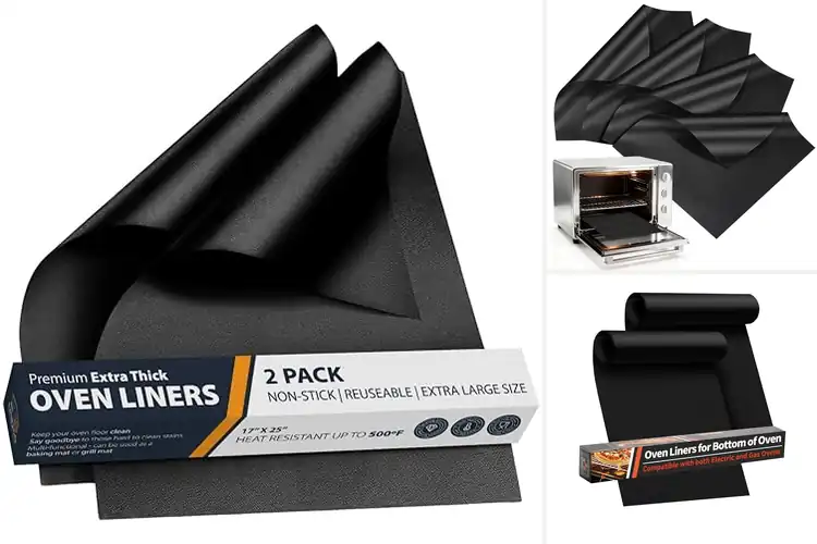 Detailed view of Best Reusable Oven Liner For Quick Cleanup