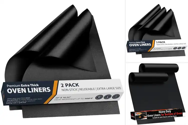 Detailed view of 10 Best Reusable Oven Liners: Easy Clean-Up Every Time