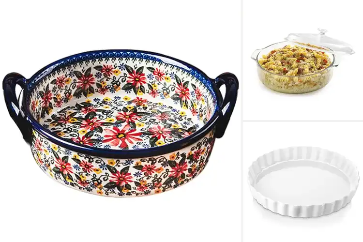 Detailed view of Best Round Baking Dishes for Smooth, Easy Cooking