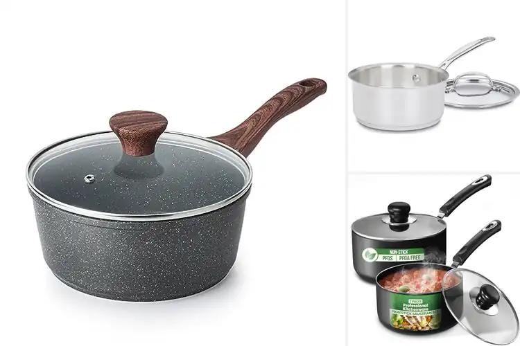 Detailed view of Best Saucepan With Lids