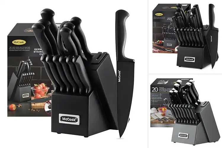 Detailed view of 10 Best Self Sharpening Knives for Effortless Cutting