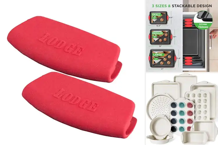Detailed view of 10 Best Silicone Handle Bakewares for Effortless Baking