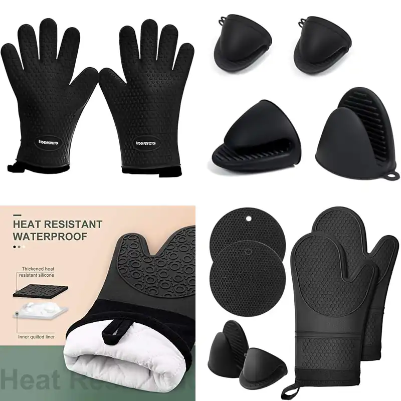 10 Best Silicone Oven Mitts for Safe Cooking Adventures