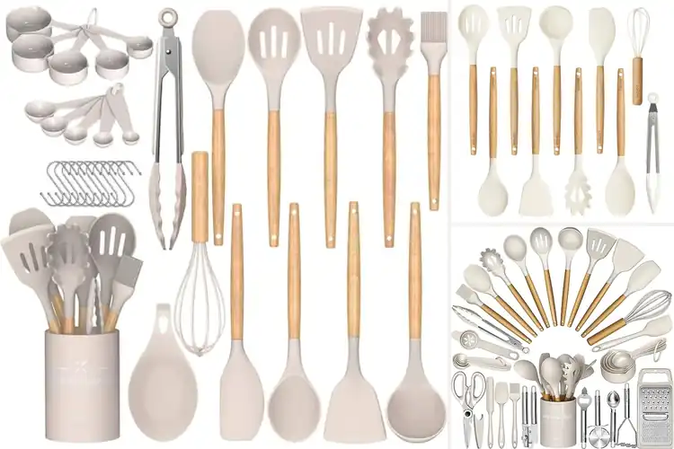 Detailed view of 10 Best Silicone Utensil Sets for Durable, Heat-Resistant Cooking