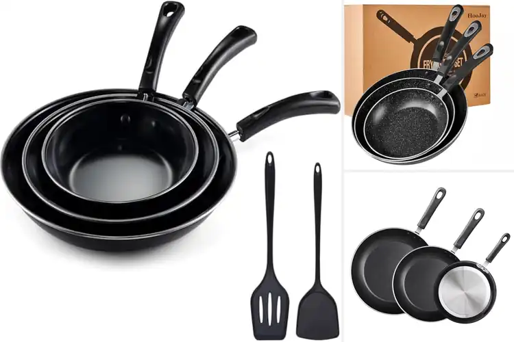 Detailed view of Best Size Variety Frying Pans Set