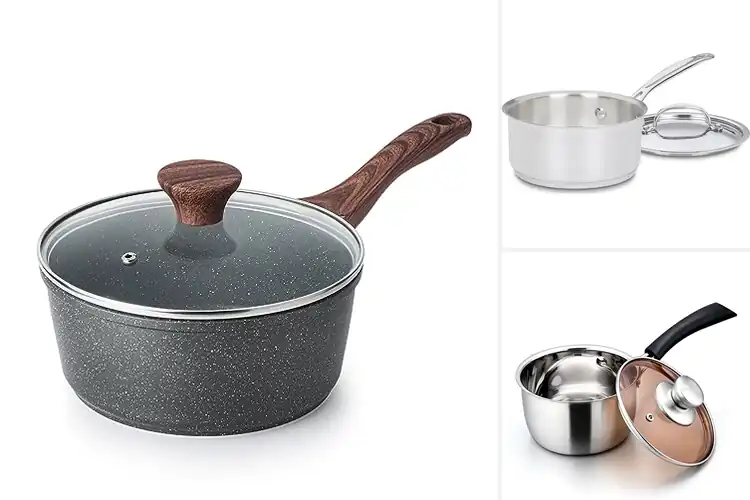 Detailed view of 10 Best Small Sauce Pots: No-Stick Wins Every Time