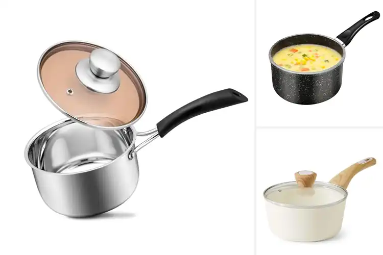 Detailed view of Best Small Saucepan For Sauces And Soups