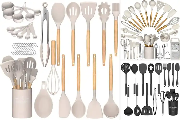 Detailed view of 10 Best Spatula Sets for Effortless Cooking at Home