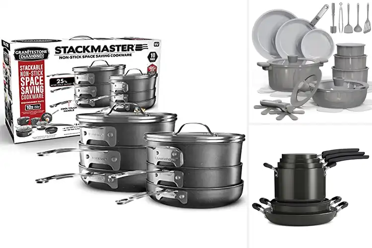 Detailed view of Best Stackable Cookware Sets
