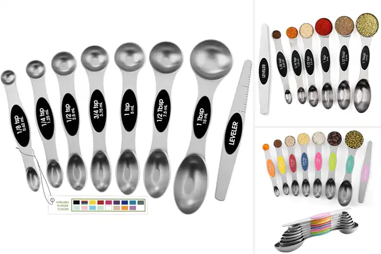 Detailed view of 10 Best Stackable Spoons for Easy Kitchen Storage