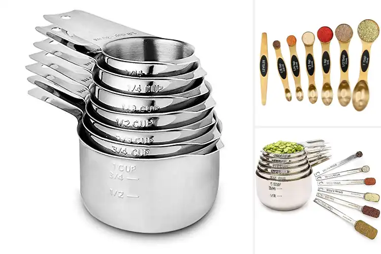 Detailed view of 10 Best Stackable Stainless Steel Measuring Sets for Easy Cooking