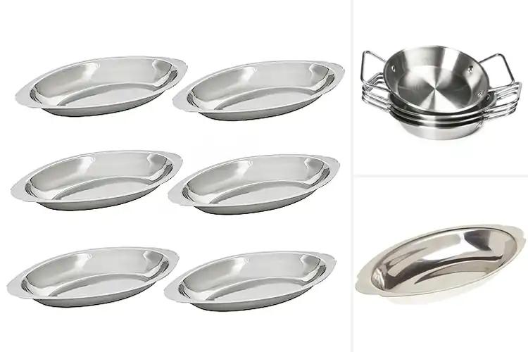 Detailed view of Best Stainless Steel Gratin Dishes for Effortless Cooking