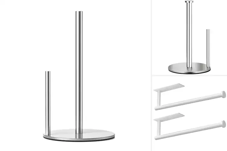 Detailed view of 10 Best Stainless Steel Kitchen Roll Holders: Durable & Stylish