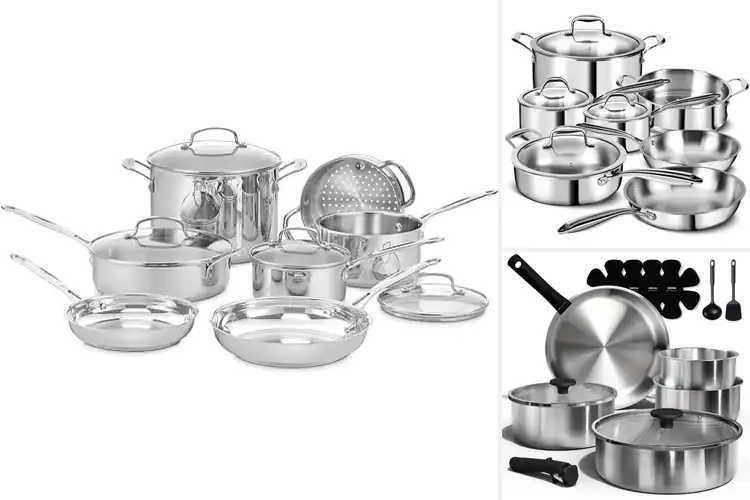 Detailed view of Best Stainless Steel Pots And Pans Sets