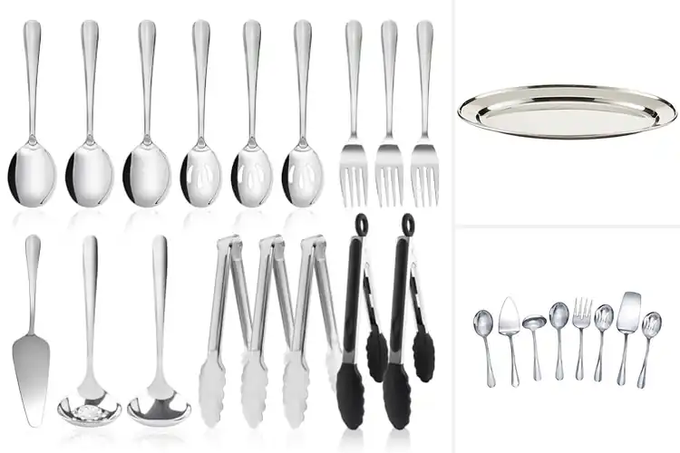 Detailed view of Best Stainless Steel Serveware
