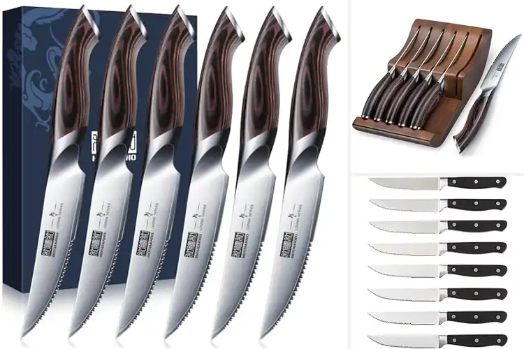 Detailed view of 10 Best Steak Knives for Effortless, Enjoyable Meals