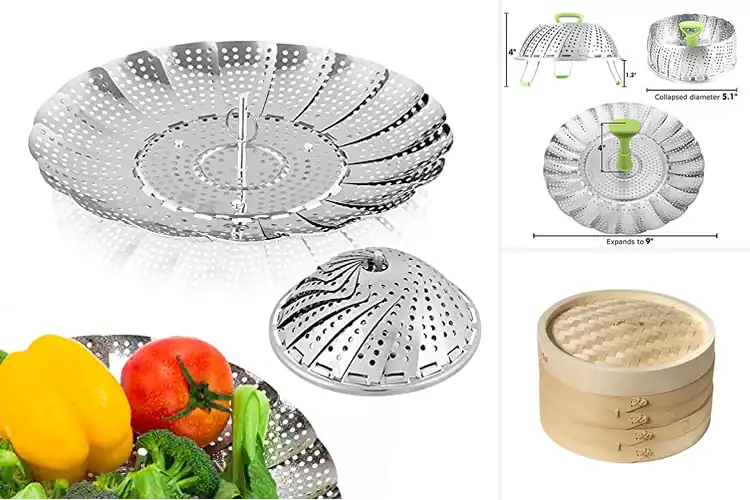 Detailed view of Best Steamer Baskets to Simplify Your Cooking