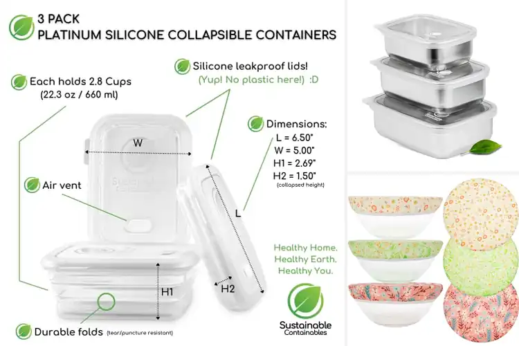 Detailed view of Best Sustainable Food Lids: Keep Food Fresh, Reduce Waste