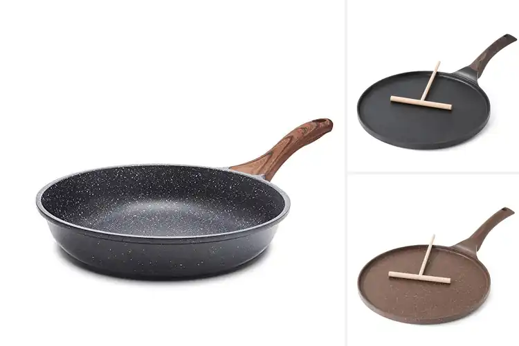 Detailed view of Best Swiss Granite Coating Nonstick